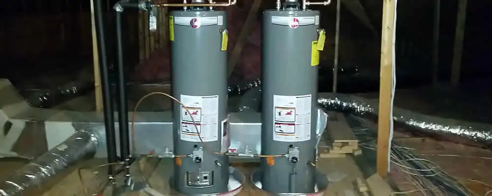 Tankless water heater installation for home hot water in Duluth, MN